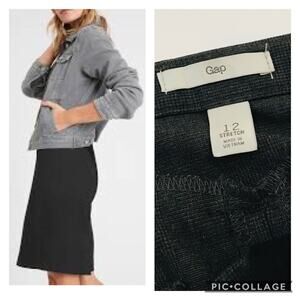 GAP Charcoal Grey Skirt